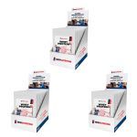 Kit 3X Whey Protein Concentrado - 10 Sach�s 30g Morango - NewNutrition