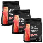 Kit 3X Whey Protein Concentrado - 1800g Refil Cookies - Dux Nutrition