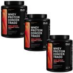 Kit 3X Whey Protein Concentrado - 450g Chocolate - Dux Nutrition