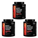 Kit 3X Whey Protein Concentrado - 450g Cookies - Dux Nutrition