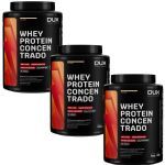 Kit 3X Whey Protein Concentrado - 900g Baunilha - Dux Nutrition