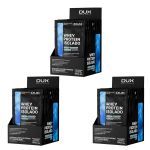Kit 3X Whey Protein Isolado - 10 Sach�s 30g Cappuccino - Dux Nutrition