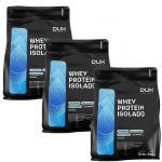 Kit 3X Whey Protein Isolado - 1800g Refil Baunilha - Dux Nutrition