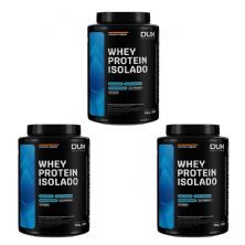 Kit 3X Whey Protein Isolado - 900g Caramelo Salgado - Dux Human Healt