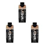 Kit 3X Whey Protein Shake - 250ml Cookies - Dux Nutrition
