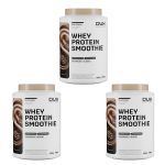 Kit 3X Whey Protein Smoothie - 900g Dark Cookies - Dux Human Healt