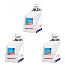 Kit 3X Whey Protein Zero Lactose - 10 Sach�s 30g Morango - Newnutrition