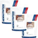 Kit 3X Whey Protein Zero Lactose - 900g Refil Natural - NewNutrition