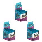 Kit 3X Whey Zerolac - 10 Sach�s 40g Iogurte de Frutas Vermelhas - Shark Pro