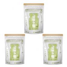 Kit 3X WheyDop X - 900g Refil chocolate Branco com Pistache - ElementoPuro