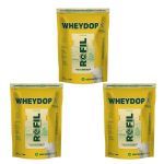 Kit 3X WheyDop X - 900g Refil Leite em P� - ElementoPuro