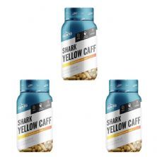 Kit 3X Yellow Caff - 60 c�psulas - Shark Pro