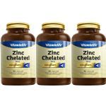 Kit 3X Zinc Chelated 28mg - 90 C�psulas - Vitam�nLife