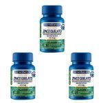Kit 3X Zinco Quelato - 30 C�psulas - Catarinense Nutri��o