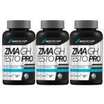 Kit 3X ZMA GH Testo Pro - 30 C�psulas - Body Action