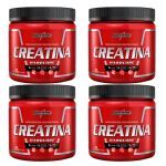 Kit 4 Creatina Hardcore Reload - 300g  - IntegralM�dica