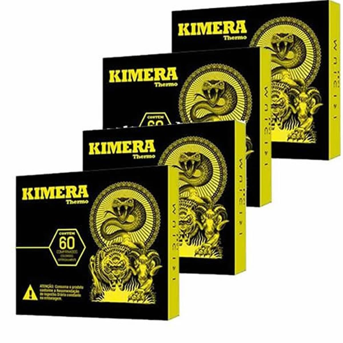 Kit 4 Kimera Thermo - 60 comprimidos - Iridium Labs