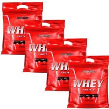 Kit 4 Nutri Whey Protein - Refil Chocolate 907g - Integralm�dica