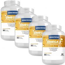 Kit 4 �mega 3 - 90 C�psulas - NewNutrition