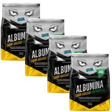 Kit 4X Albumina - 500g Abacaxi com Hortel� - Prote�na Pura