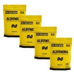 Kit 4X Albumina - 500g Refil 2 Baunilha e 2 Banana - Naturovos