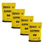 Kit 4X Albumina - 500g Refil 2 Baunilha e 2 Chocolate - Naturovos