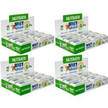 Kit 4X Barra Whey Grego Bar - 12 Unidades de 40g Torta de Lim�o - Nutrata