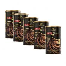 Kit 5 Beef Protein - 480g Chocolate - Essential Nutrition