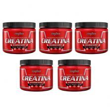 Kit 5 Creatina Hardcore Reload - 150g - IntegralM�dica