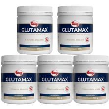 Kit 5 Glutamax - 300g - Vitafor