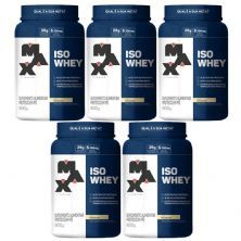 Kit 5 Iso Whey - 900g Baunilha - Max Titanium
