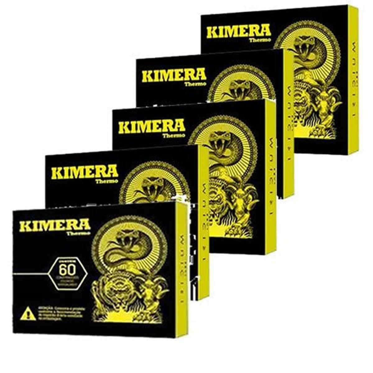 Kit 5 Kimera Thermo - 60 comprimidos - Iridium Labs