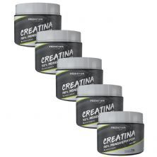Kit 5 Predator Creatina 100% Monohidratada - 150g - Nutrata