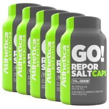 Kit 5 Repor Salt Caps Endurance Series - 30 C�psulas - Atlhetica Nutrition