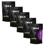 Kit 5 Whey Blend - 2000g Refil Baunilha - Max Titanium