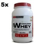 Kit 5X 100% Amazing Whey - 900g Baunilha - BodyBuilders