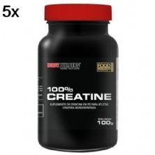 Kit 5X 100% Creatine - 100g - BodyBuilders