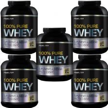 Kit 5X 100% Pure Whey - 2000g Baunilha - Probiotica