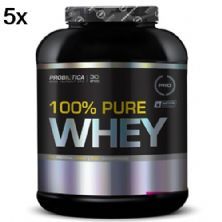 Kit 5X 100% Pure Whey - 2000g Natural - Probiotica