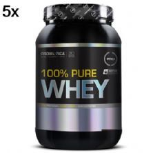 Kit 5X 100% Pure Whey - 900g Natural - Probiotica