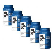 Kit 5X 100% Whey - 900g Chocolate - Max Titanium