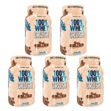 Kit 5X 100% Whey Crush - 900g Chocobear - Under Labz