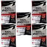 Kit 5X 100% Whey Prime - 900g Refil Chocolate - BodyAction