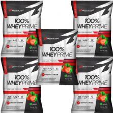Kit 5X 100% Whey Prime - 900g Refil Morango - BodyAction