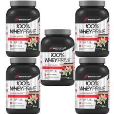 Kit 5X 100% Whey Prime Concentrado - 900g Baunilha - BodyAction