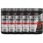 Kit 5X 100% Whey Prime Concentrado - 900g Chocolate - BodyAction