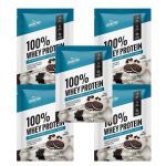 Kit 5X 100% Whey Protein - 1 Sach� 40g Cookies - Shark Pro
