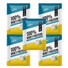 Kit 5X 100% Whey Protein - 1 Sach� 40g Leitinho - Shark Pro