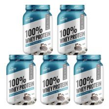 Kit 5X 100% Whey Protein - 900g Cookies - Shark Pro