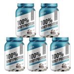 Kit 5X 100% Whey Protein - 900g Cookies - Shark Pro